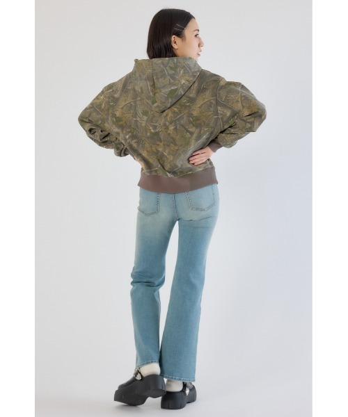 RODEO CROWNS WIDE BOWL（ロデオクラウンズワイドボウル）の「SHARE PATTERN W ジップパーカー（パーカー・レディース・ベージュ系その他/グレー系その他/ブラウン系その他・LARGE/MEDIUM）」の18枚目の写真