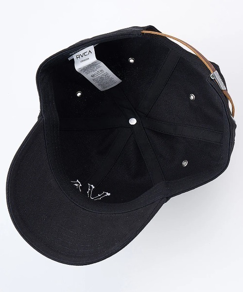 RVCA（ルーカ）の「【RVCA/ルーカ】レディースキャップ/ルーカ　ロゴ　アジャスターベルト付き　キャップ（帽子）（キャップ・レディース・ブラック・FREE）」の5枚目の写真
