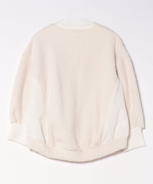 SWITCH BY ARCH(スイッチバイアーチ)の「《SWITCH by ARCH》Boa Fleece × Knit Zip Cardigan(カーディガン/ボレロ・レディース・アイボリー/グレイッシュベージュ・FREE)」の12枚目の写真