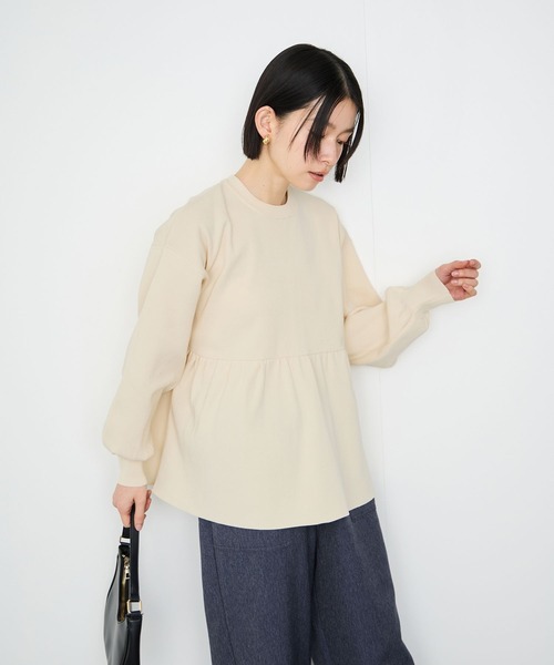 Mac-House(マックハウス)の「Id スホンティッシュヘフラム(Tシャツ/カットソー・レディース・グレー/ネイビー系/ホワイト・FREE)」の21枚目の写真