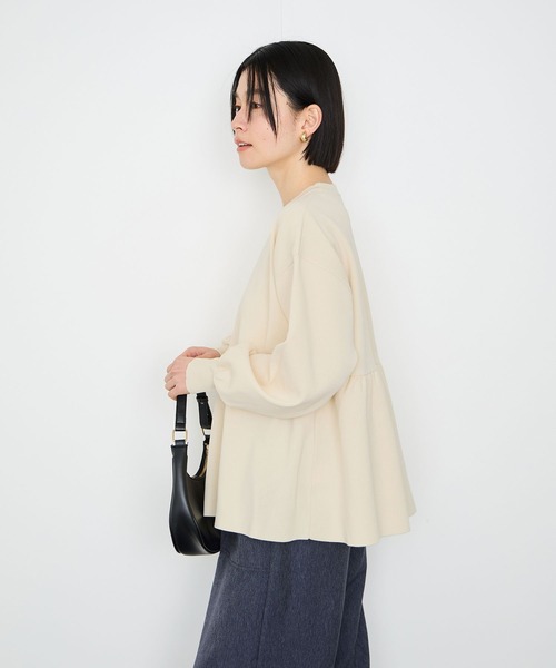 Mac-House(マックハウス)の「Id スホンティッシュヘフラム(Tシャツ/カットソー・レディース・グレー/ネイビー系/ホワイト・FREE)」の20枚目の写真