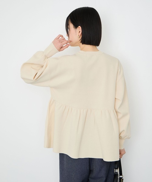 Mac-House(マックハウス)の「Id スホンティッシュヘフラム(Tシャツ/カットソー・レディース・グレー/ネイビー系/ホワイト・FREE)」の19枚目の写真