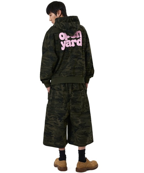 OY（オーワイ）の「『OY/オーワイ』PUFF LOGO HOODIE ZIP UP/パフロゴジップアップパーカー（パーカー・レディース・グレー/ブラック・L/M）」の15枚目の写真