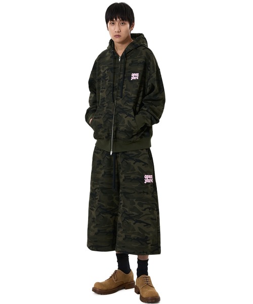 OY（オーワイ）の「『OY/オーワイ』PUFF LOGO HOODIE ZIP UP/パフロゴジップアップパーカー（パーカー・レディース・グレー/ブラック・L/M）」の14枚目の写真