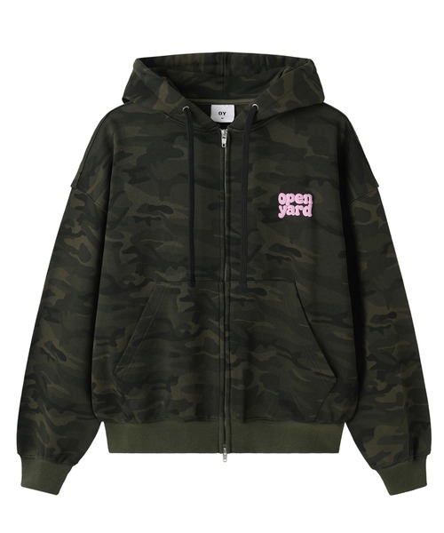 OY（オーワイ）の「『OY/オーワイ』PUFF LOGO HOODIE ZIP UP/パフロゴジップアップパーカー（パーカー・レディース・グレー/ブラック・L/M）」の20枚目の写真