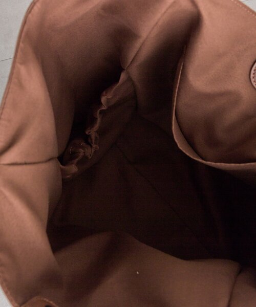 mystic（ミスティック）の「lotiポーチ付きBIGトート（トートバッグ・レディース・ブラウン/ブラック・ONE SIZE）」の18枚目の写真