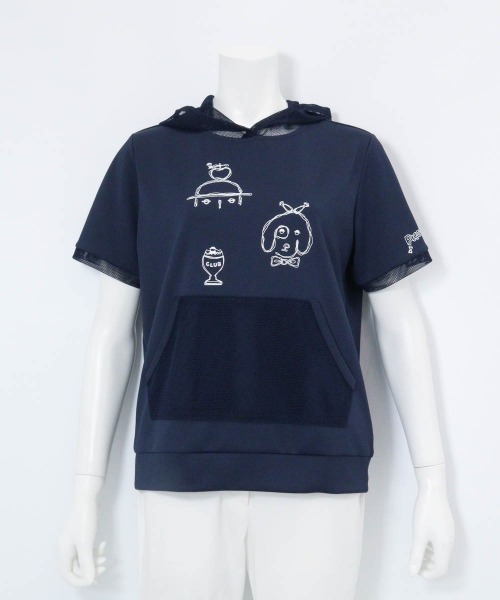 メッシュフードプルオーバー　新品 メッシュフードプルオーバー（Tシャツ/カットソー）｜Picone CLUB
