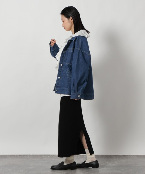 LAKOLE（ラコレ）の「ラッフルフリルブラウス / 656391（シャツ/ブラウス・レディース・ブルー/オフホワイト/ブラック/イエロー・FREE）」の17枚目の写真