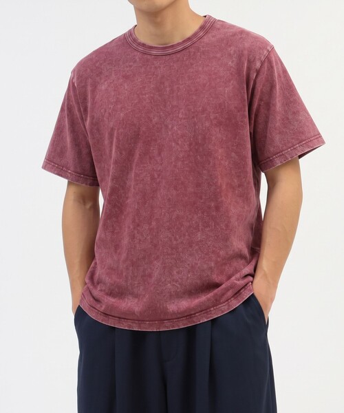 BEAMS(ビームス)の「フェード Tシャツ【ベーシックフィット】(Tシャツ/カットソー・メンズ・ブルー/ブラック系その他4/レッド・S/M/L/XL)」の1枚目の写真