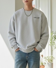 バックプリントスウェットプルオーバー