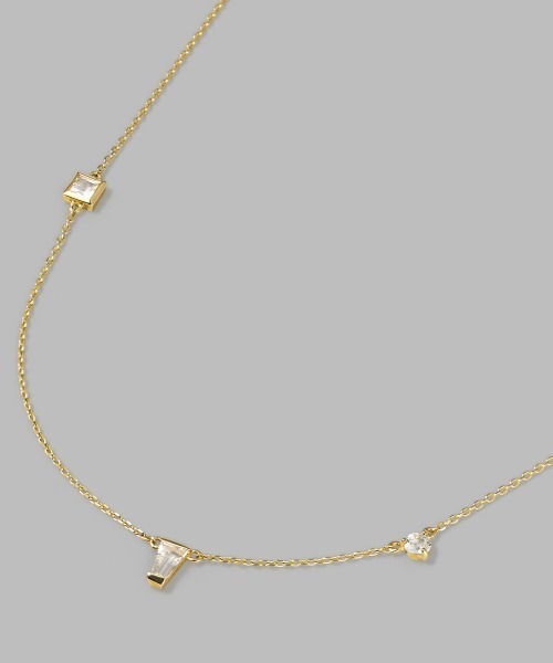 4℃（ヨンドシー）の「【The Tidal】K10イエローゴールド ネックレス（ネックレス・レディース・イエローゴールド・FREE）」の2枚目の写真