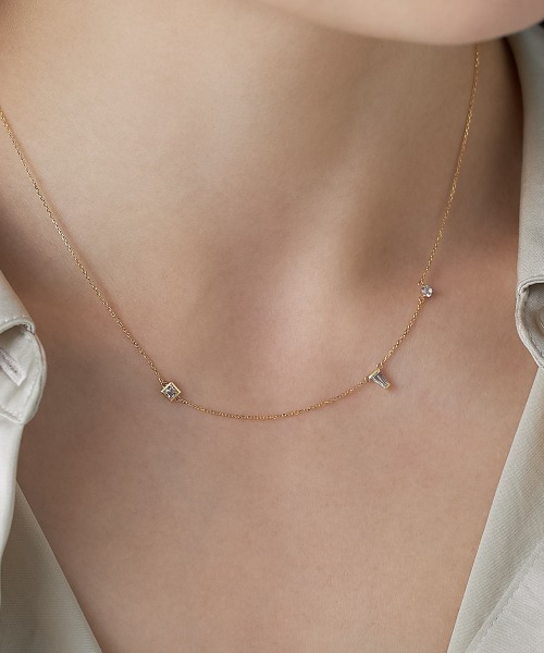 4℃（ヨンドシー）の「【The Tidal】K10イエローゴールド ネックレス（ネックレス・レディース・イエローゴールド・FREE）」の6枚目の写真