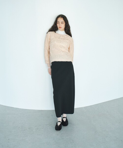BIANCA(ビアンカ)の「【着映えリュクス】洗えるレースブラウス(シャツ/ブラウス・レディース・ピンク系その他2/ブラック/オフホワイト・38)」の13枚目の写真