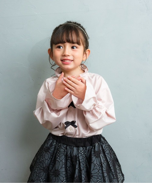 Rora(ローラ)の「さくら ブラウス(シャツ/ブラウス・キッズ・ピンク・140cm/130cm/120cm/110cm/150cm)」の2枚目の写真