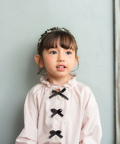 Rora(ローラ)の「さくら ブラウス(シャツ/ブラウス・キッズ・ピンク・140cm/130cm/120cm/110cm/150cm)」の9枚目の写真