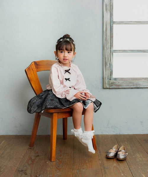 Rora(ローラ)の「さくら ブラウス(シャツ/ブラウス・キッズ・ピンク・140cm/130cm/120cm/110cm/150cm)」の10枚目の写真