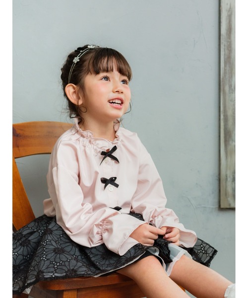 Rora(ローラ)の「さくら ブラウス(シャツ/ブラウス・キッズ・ピンク・140cm/130cm/120cm/110cm/150cm)」の11枚目の写真