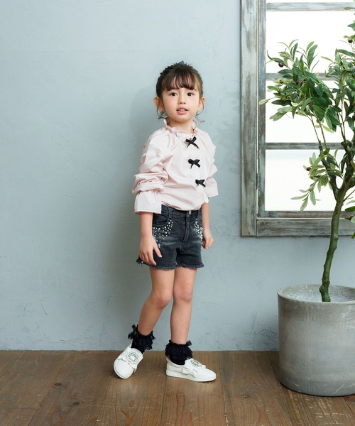 Rora(ローラ)の「さくら ブラウス(シャツ/ブラウス・キッズ・ピンク・140cm/130cm/120cm/110cm/150cm)」の14枚目の写真