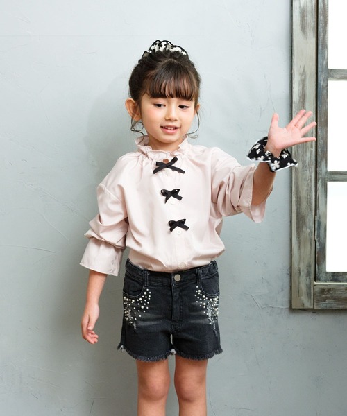 Rora(ローラ)の「さくら ブラウス(シャツ/ブラウス・キッズ・ピンク・140cm/130cm/120cm/110cm/150cm)」の15枚目の写真