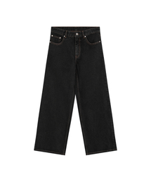 Rest&Recreation | LOW RISE STITCH JEANS - BLACK(デニムパンツ)