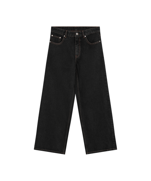 Rest&Recreation(レストアンドレクリエーション)の「LOW RISE STITCH JEANS - BLACK(デニムパンツ・レディース・その他・X-SMALL/SMALL/MEDIUM)」の1枚目の写真