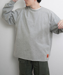 ZIP FIVE（ジップファイブ）の「【CHIKABA SAUNA CLUB】TC度詰め天竺 3タイプ プリント 長袖 Tシャツ（Tシャツ/カットソー）」