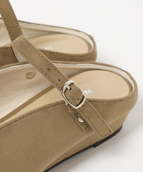 LEPSIM（レプシィム）の「2WAYウェッジミュール　652147（パンプス・レディース・ベージュ/ブラック・LARGE/MEDIUM）」の8枚目の写真