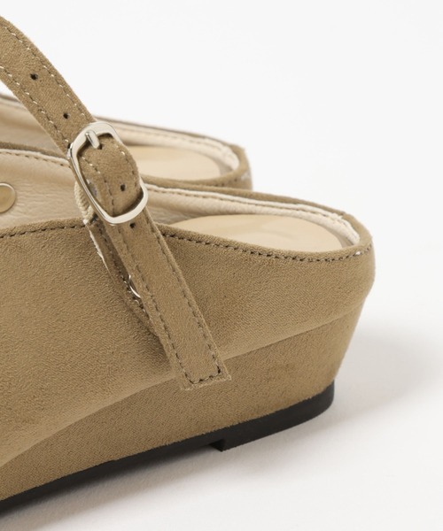 LEPSIM（レプシィム）の「2WAYウェッジミュール　652147（パンプス・レディース・ベージュ/ブラック・LARGE/MEDIUM）」の11枚目の写真