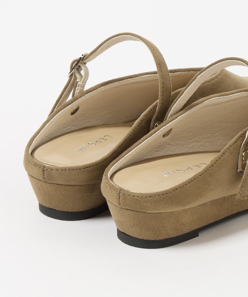 LEPSIM（レプシィム）の「2WAYウェッジミュール　652147（パンプス・レディース・ベージュ/ブラック・LARGE/MEDIUM）」の13枚目の写真