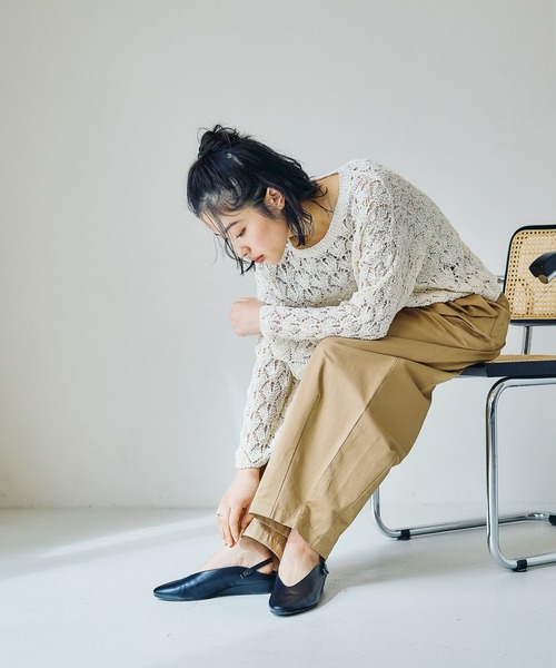 LEPSIM（レプシィム）の「2WAYウェッジミュール　652147（パンプス・レディース・ベージュ/ブラック・LARGE/MEDIUM）」の19枚目の写真