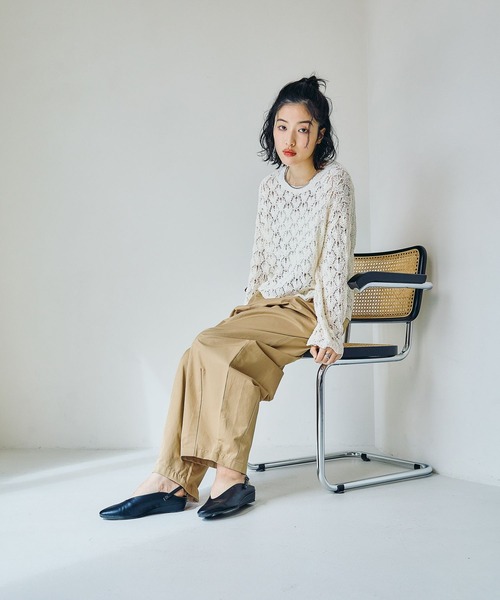 LEPSIM（レプシィム）の「2WAYウェッジミュール　652147（パンプス・レディース・ベージュ/ブラック・LARGE/MEDIUM）」の20枚目の写真