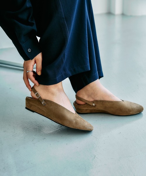 LEPSIM（レプシィム）の「2WAYウェッジミュール　652147（パンプス・レディース・ベージュ/ブラック・LARGE/MEDIUM）」の22枚目の写真