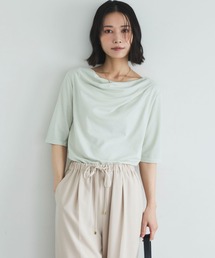 Doux archives | ニュアンスネック5分袖カットソー(Tシャツ/カットソー)