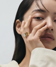 ciite' surgical stainless（シーテサージカルステンレス）の「【金属アレルギー対応】nuance stone ring ニュアンス ストーンリング サージカルステンレス（リング）」