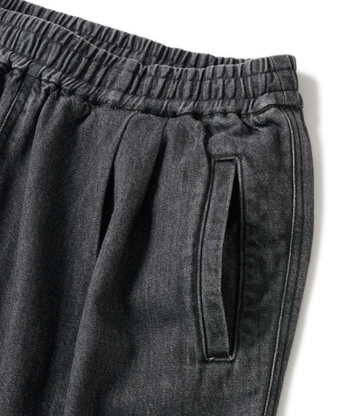 FTC（エフティーシー）の「DENIM EASY PANT（デニムパンツ・メンズ・ゴールド/ブルー系その他/ブラック・X-LARGE/LARGE/MEDIUM/SMALL）」の6枚目の写真
