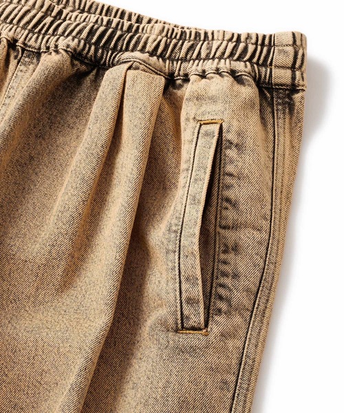 FTC（エフティーシー）の「DENIM EASY PANT（デニムパンツ・メンズ・ゴールド/ブルー系その他/ブラック・X-LARGE/LARGE/MEDIUM/SMALL）」の9枚目の写真