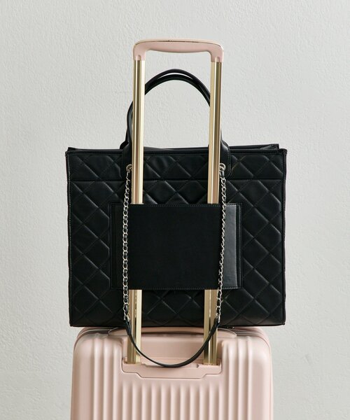 Belle Charme】Belle Charme Quilted Carry on Tote（トートバッグ