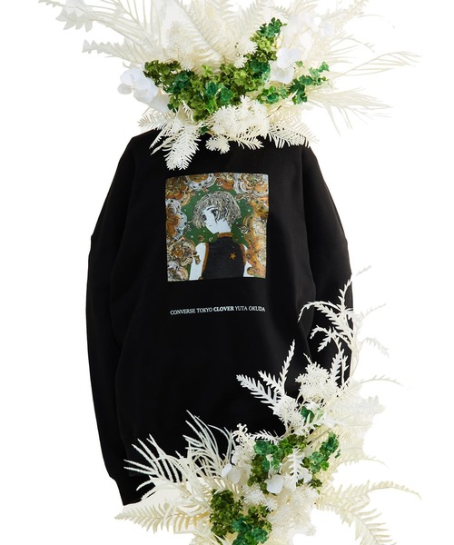 CONVERSE TOKYO（コンバーストウキョウ）の「【CLAMP】『CLOVER』GRAPHIC SWEAT（スウェット・レディース・ブラック・FREE）」の7枚目の写真