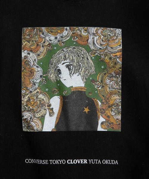 CONVERSE TOKYO（コンバーストウキョウ）の「【CLAMP】『CLOVER』GRAPHIC SWEAT（スウェット・レディース・ブラック・FREE）」の8枚目の写真