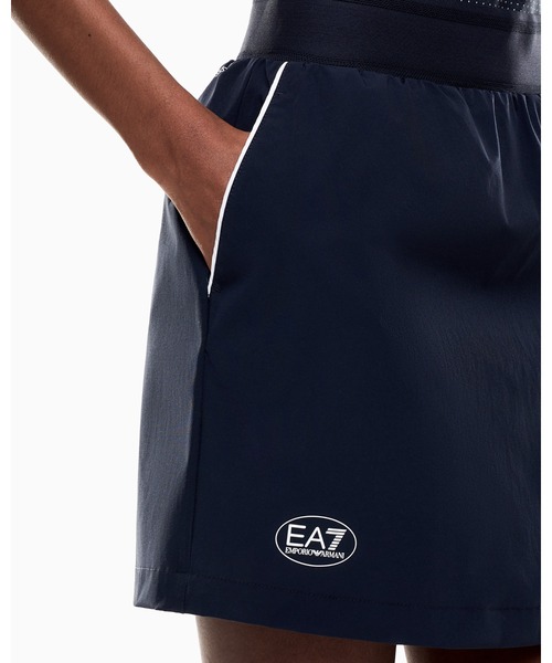 EMPORIO ARMANI EA7(エンポリオアルマーニイーエーセブン)の「【エンポリオ アルマーニ EA7】Golf Pro スカート VENTUS7テクニカルファブリック(スカート・レディース・ネイビー・SMALL/MEDIUM)」の4枚目の写真