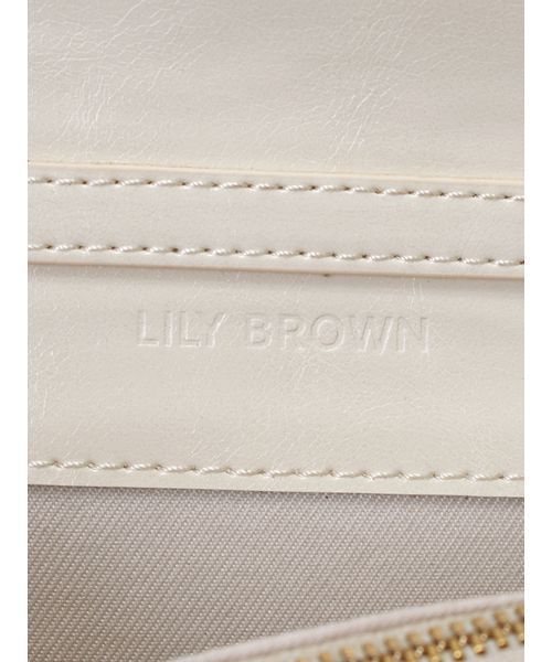LILY BROWN(リリーブラウン)の「CATモチーフウォレットショルダー(ショルダーバッグ・レディース・ブラック/オフホワイト/ライム・F)」の12枚目の写真