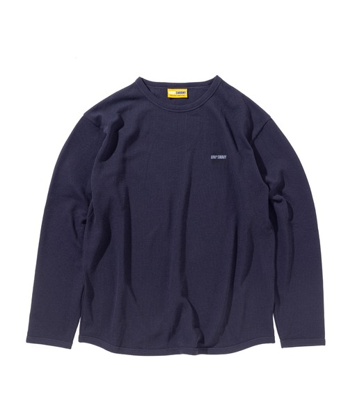 GRIP SWANY（グリップスワニー）の「【GSMCT-074】 THERMAL L/S T-SHIRTS（Tシャツ/カットソー・メンズ・オリーブ/ブラック/ネイビー・M/L/XL/XXL）」の3枚目の写真