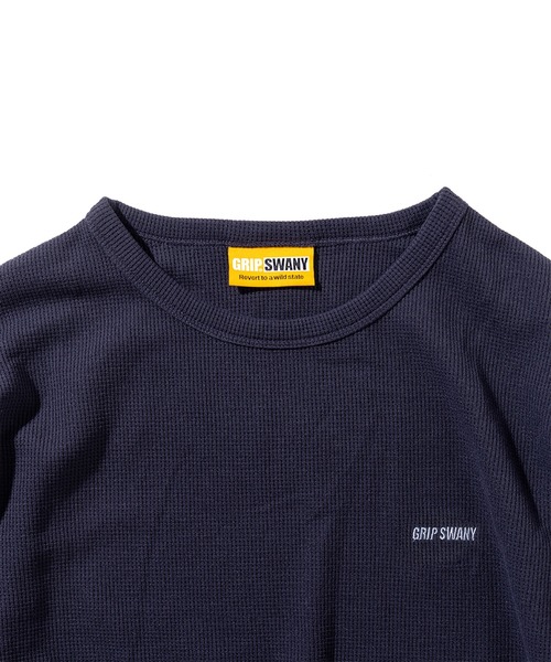 GRIP SWANY（グリップスワニー）の「【GSMCT-074】 THERMAL L/S T-SHIRTS（Tシャツ/カットソー・メンズ・オリーブ/ブラック/ネイビー・M/L/XL/XXL）」の10枚目の写真