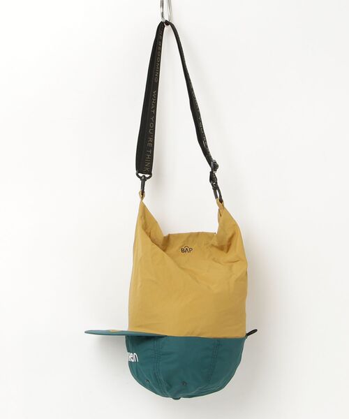 BEAVER(ビーバー)の「BAP/バップ UGU UGU WORDFACE BagCap(ショルダーバッグ・メンズ・モスグリーン・F)」の3枚目の写真