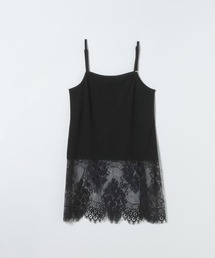 JEANASIS（ジーナシス）の「【選べるシルエット】レースドッキングキャミソール/668652（キャミソール）」