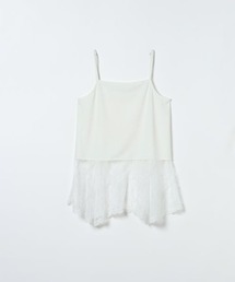 JEANASIS（ジーナシス）の「【選べるシルエット】レースドッキングキャミソール/668652（キャミソール）」