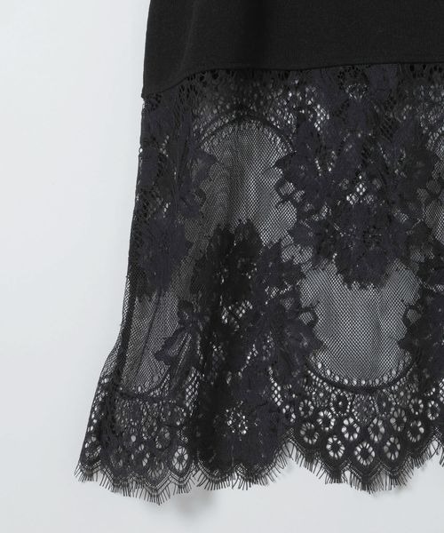 JEANASIS（ジーナシス）の「【選べるシルエット】レースドッキングキャミソール/668652（キャミソール・レディース・ホワイト/ブラック/ブラック系その他/ホワイト系その他・FREE）」の16枚目の写真