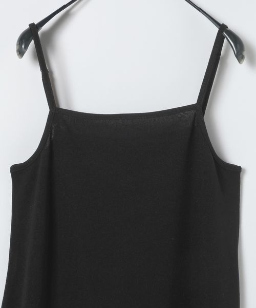 JEANASIS（ジーナシス）の「【選べるシルエット】レースドッキングキャミソール/668652（キャミソール・レディース・ホワイト/ブラック/ブラック系その他/ホワイト系その他・FREE）」の14枚目の写真