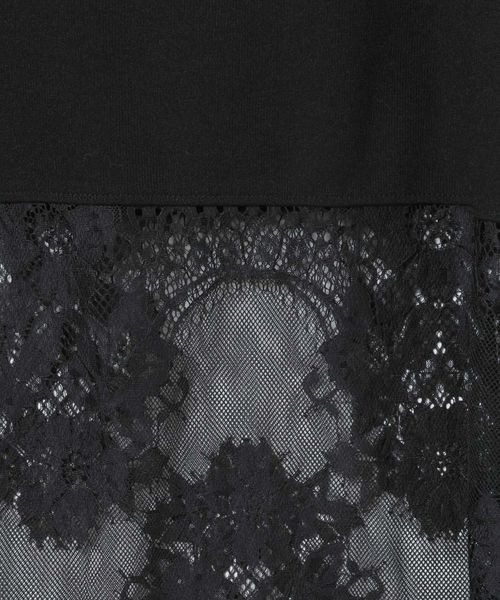 JEANASIS（ジーナシス）の「【選べるシルエット】レースドッキングキャミソール/668652（キャミソール・レディース・ホワイト/ブラック/ブラック系その他/ホワイト系その他・FREE）」の9枚目の写真