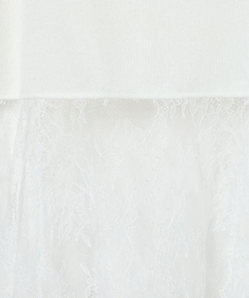 JEANASIS（ジーナシス）の「【選べるシルエット】レースドッキングキャミソール/668652（キャミソール・レディース・ホワイト/ブラック/ブラック系その他/ホワイト系その他・FREE）」の10枚目の写真